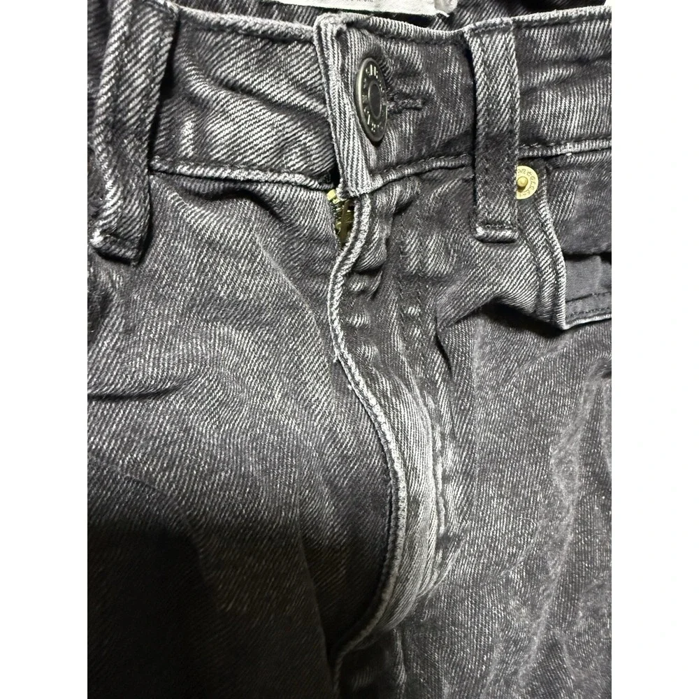 Garage Denim Womens Size 7 Black Denim Jean Shorts